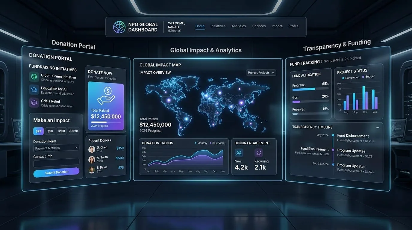 Custom Web App Development for NGOs Integration